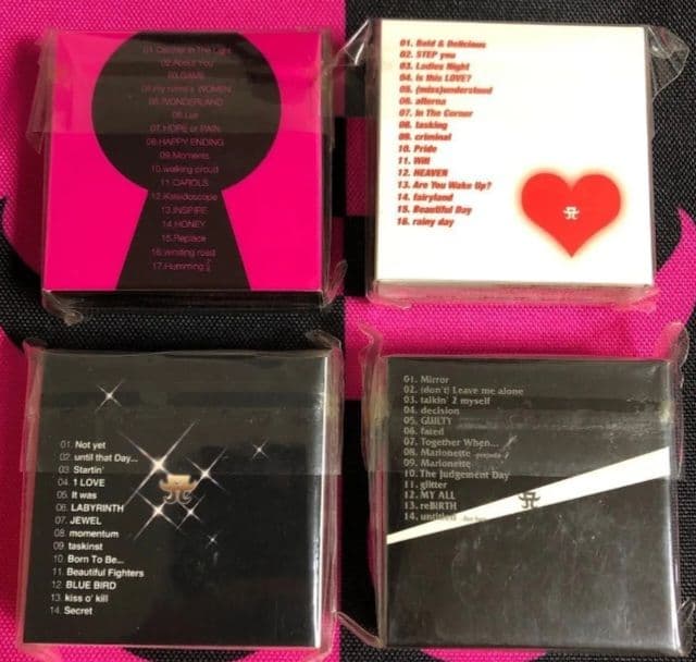 激レア浜崎あゆみアルバムコレクション缶バッチ音楽プレイヤーplaybutton