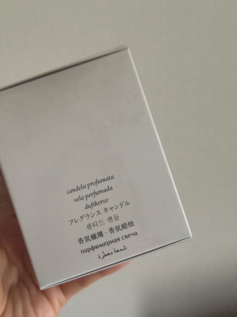 【新品未開封】DIPTYQUEフレグランスキャンドル190g Narguile