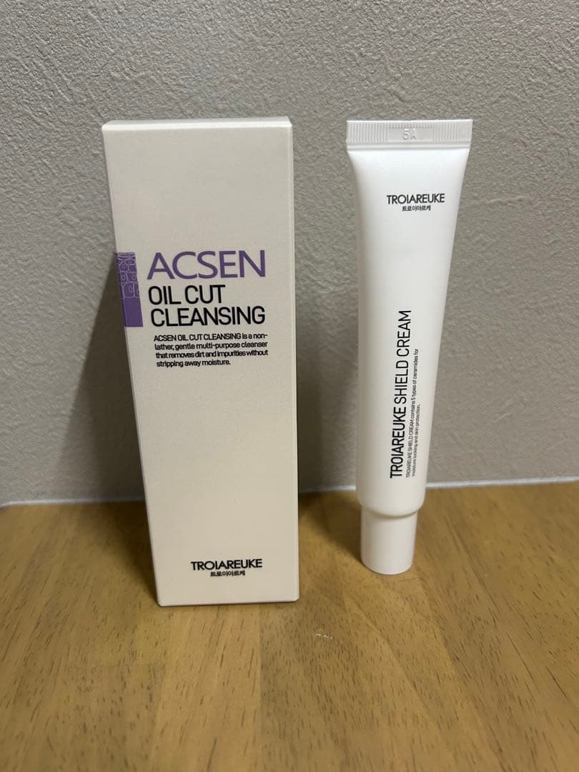 トロイアルケ ACSEN OILCUT CLEANSING シールドクリーム