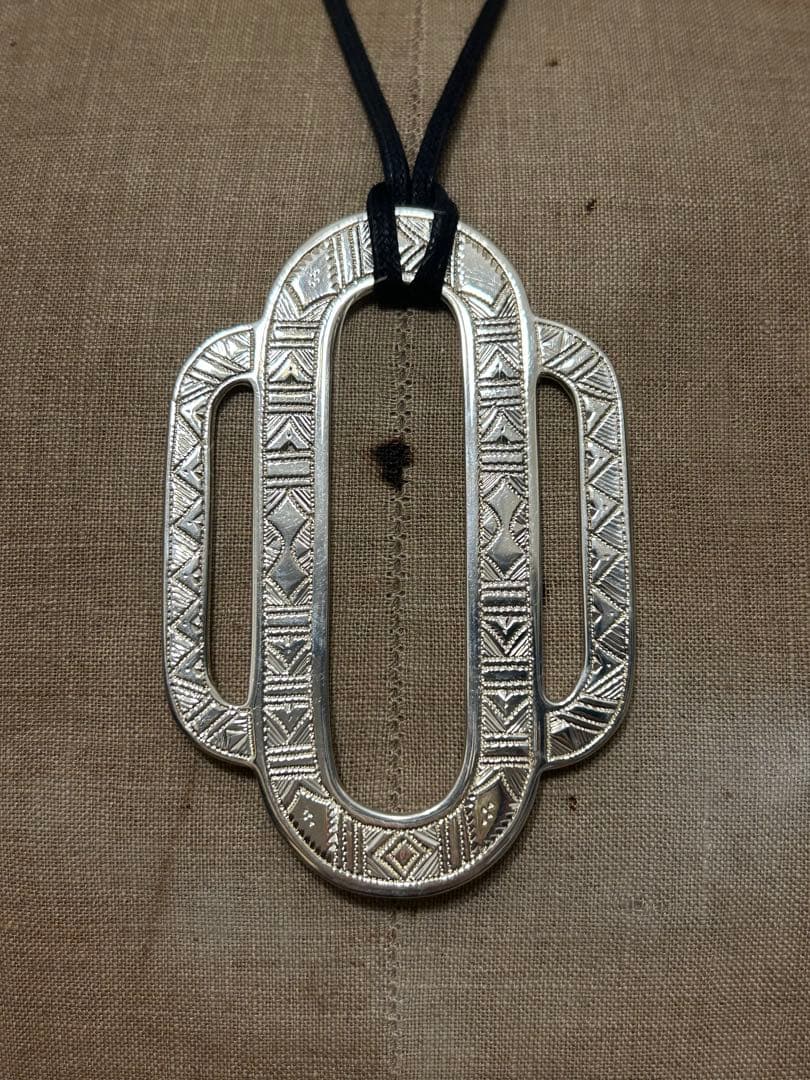 HERMES Touareg ネックレス エルメス トゥアレグ シルバー TOP