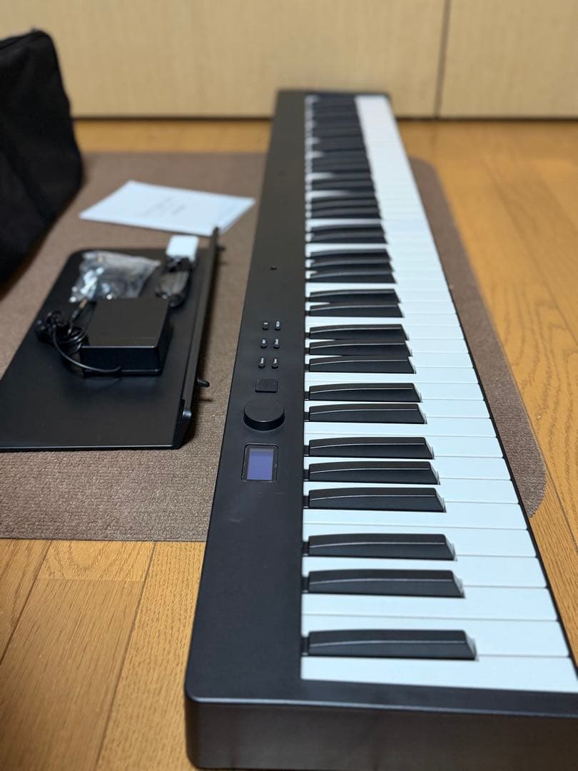【折り畳み式 】 Longeye ロンアイ 電子ピアノ 88鍵盤