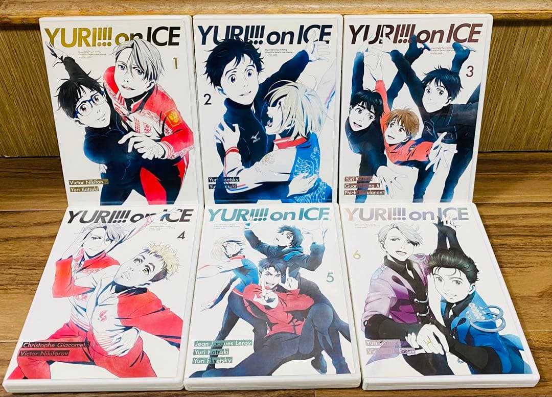 ユーリ!!! on ICE DVD 全6巻セット