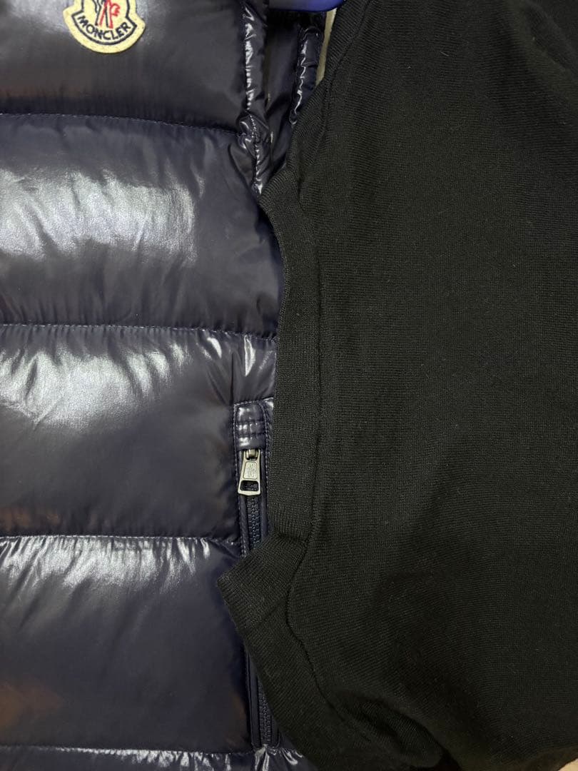 MONCLER ダウンベスト フード付き サイズ1