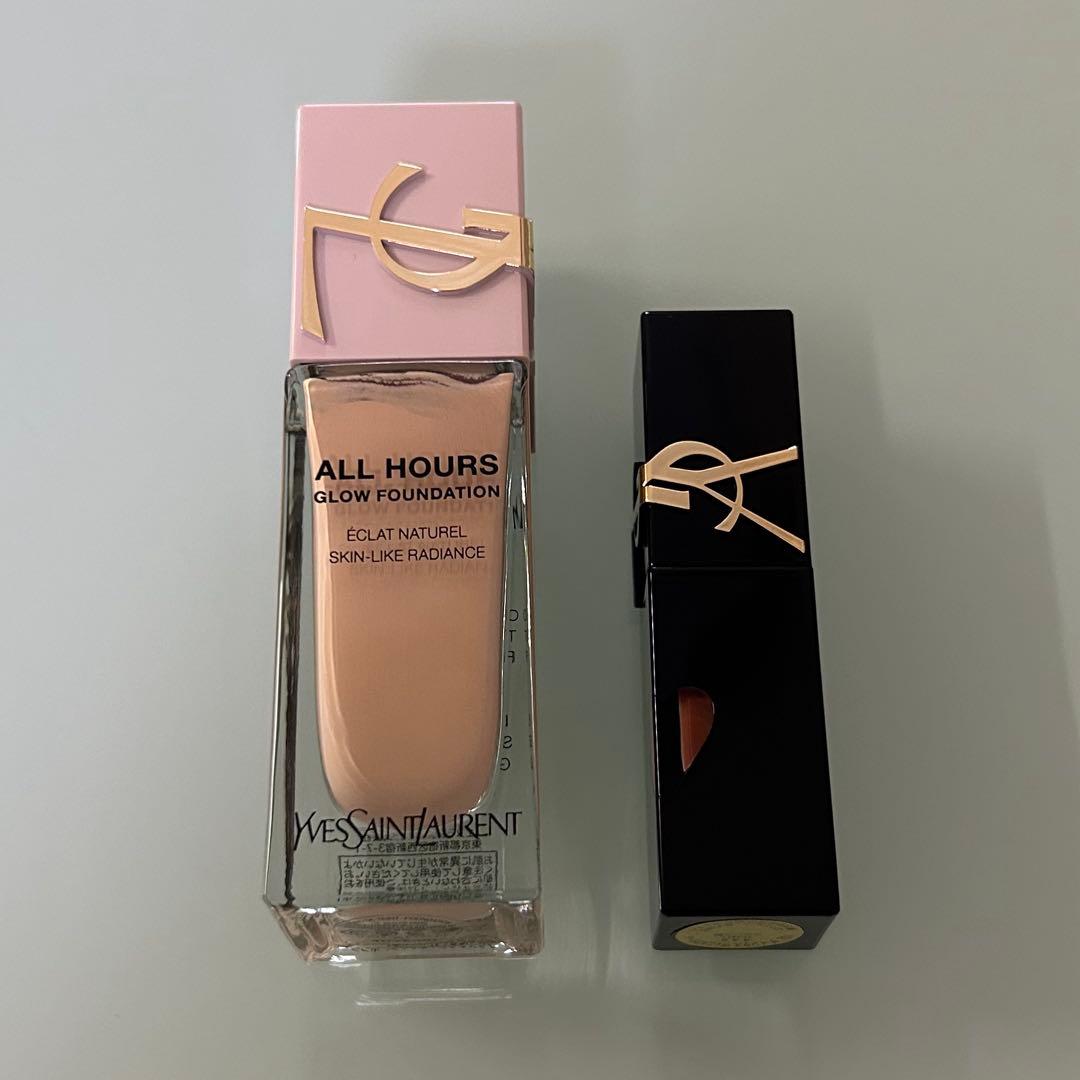 YSL オールアワーズリキッドグロウLC2 ザインクスヴィニルクリーム442