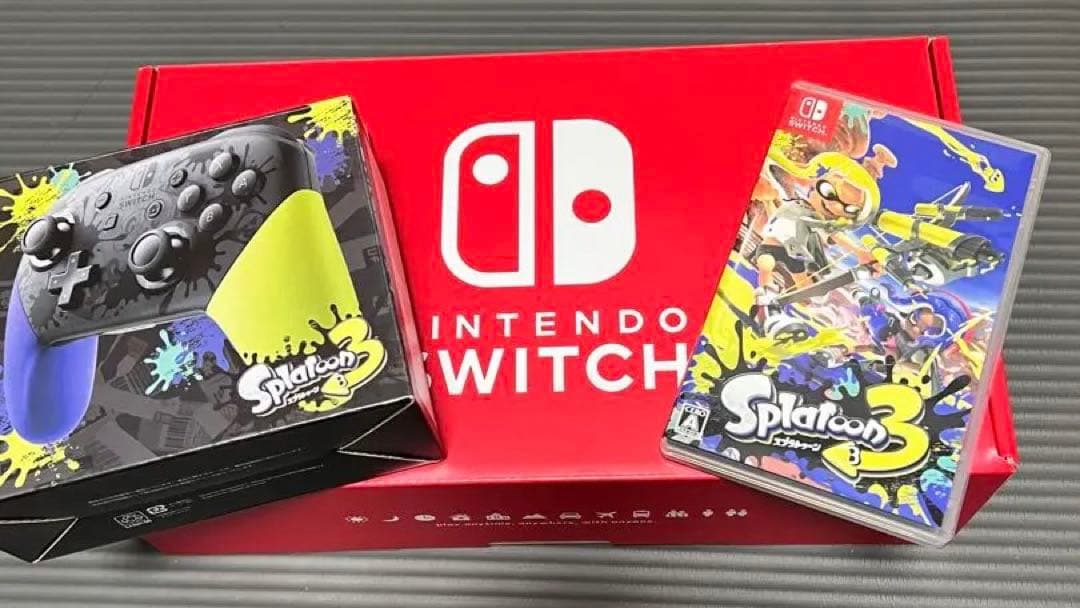 Switch 本体　スプラトゥーン3 プロコン