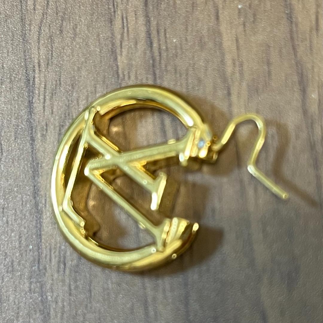 Louis Vuitton ヴィトン ルイーズ ブックル ドレイユ ピアス 片耳