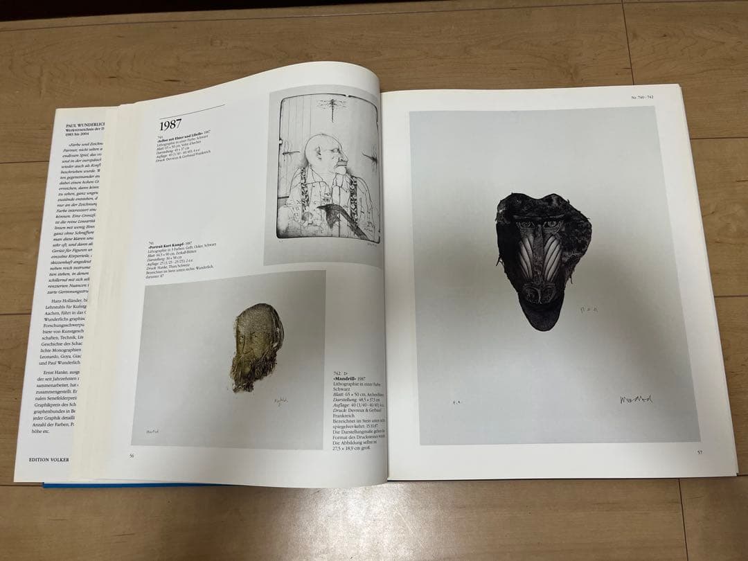 Paul Wunderlich 画集 ポール・ヴンダーリッヒ 洋書 絶版 Art