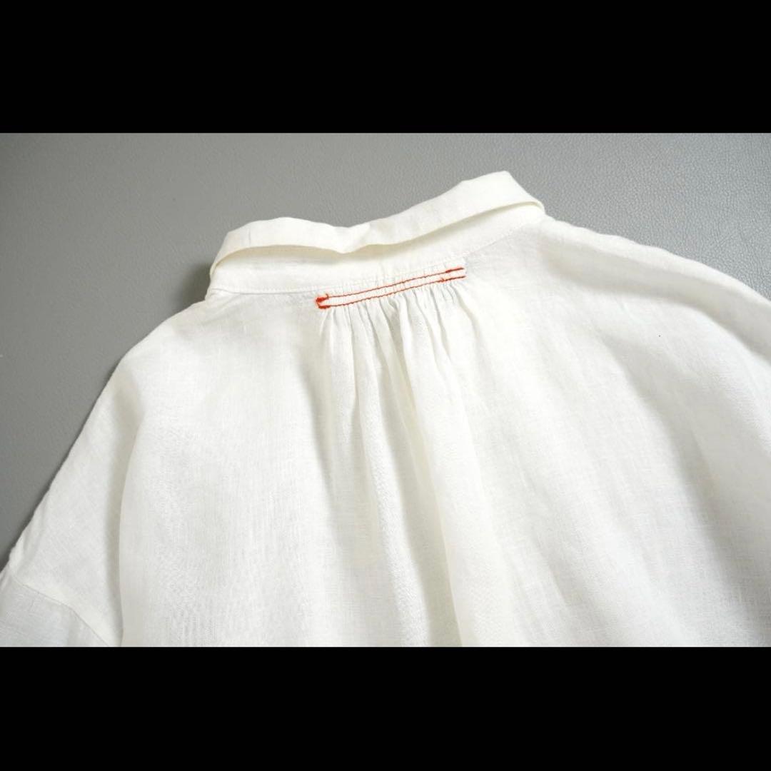 【未使用】北欧暮らしの道具店⭐︎クラシアンドトリップ リネン 100% シャツM