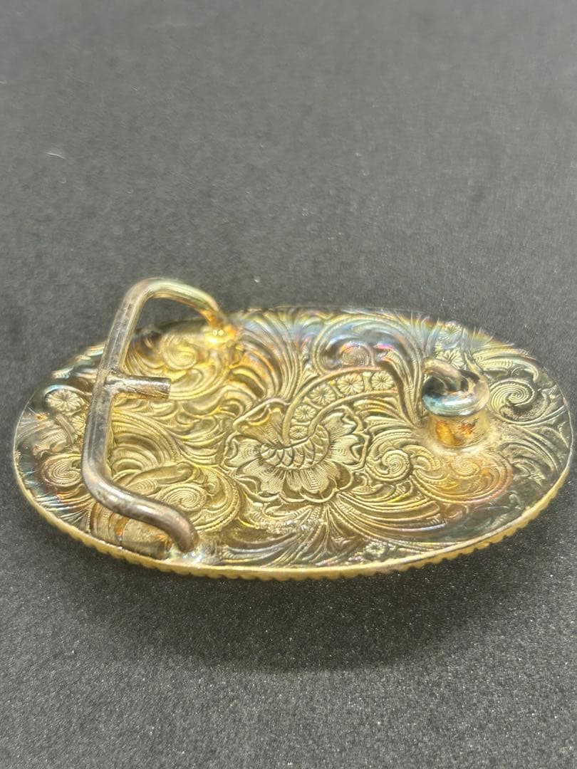 シルバー　クロムライン　バックル　イーグル