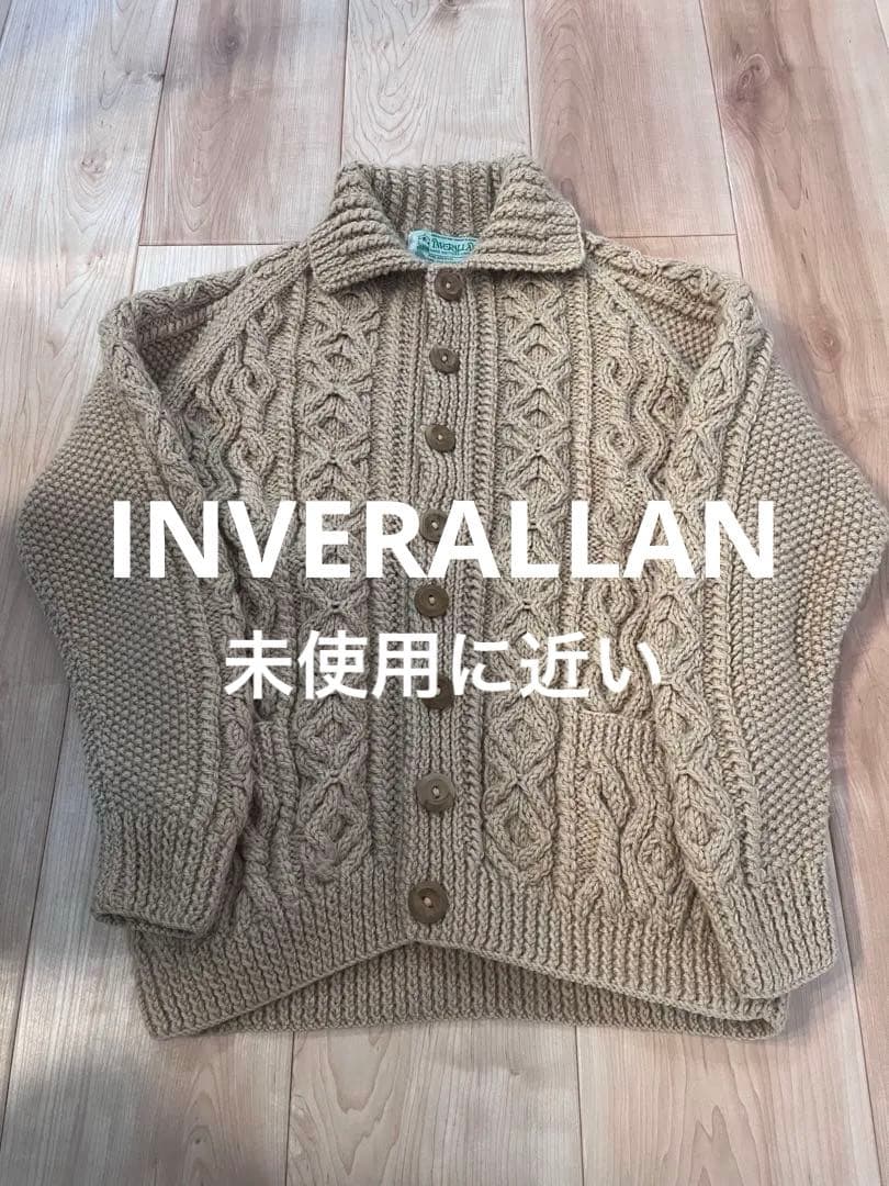 ユ*！様 【極美品】 INVERALLAN インバーアラン ニット カーディガン