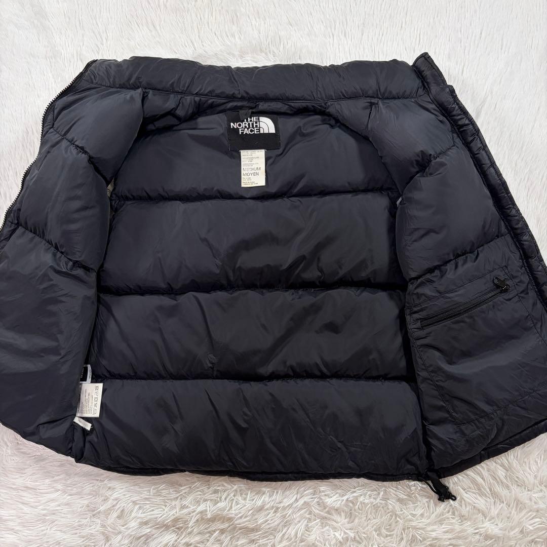 人気 ザノースフェイス ヌプシ ダウンベスト ブラック M