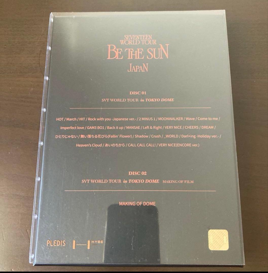 【SEVENTEEN】BE THE SUN JAPAN DVD