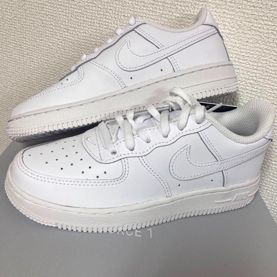 20cmと19cm 2点　ナイキ フォース 1 LE PS FORCE 白 AF
