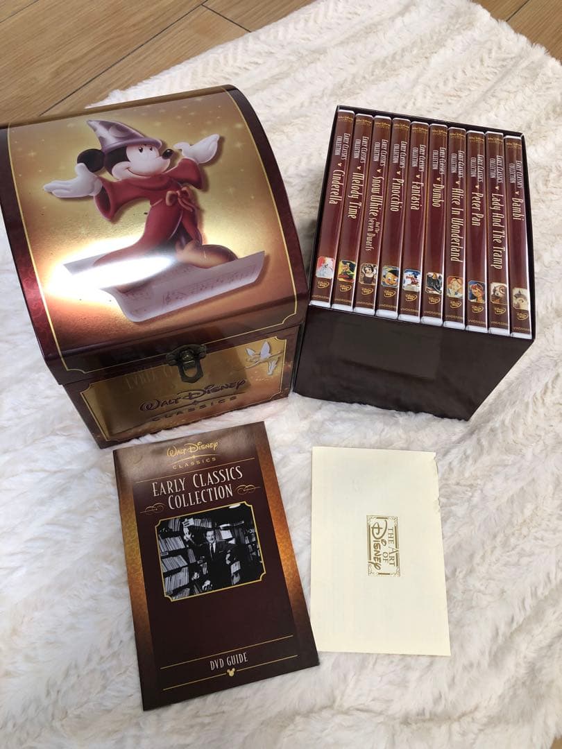 ディズニーアーリークラッシックコレクション DVDセット 限定品 dvd