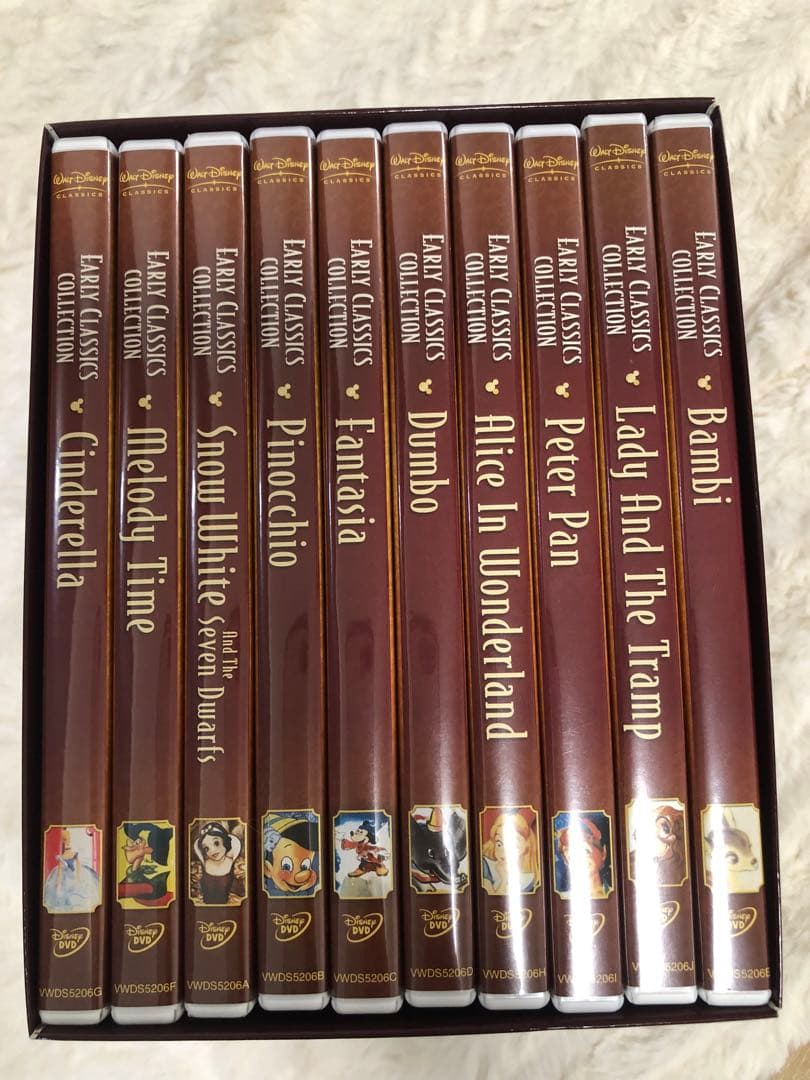 ディズニーアーリークラッシックコレクション DVDセット 限定品 dvd