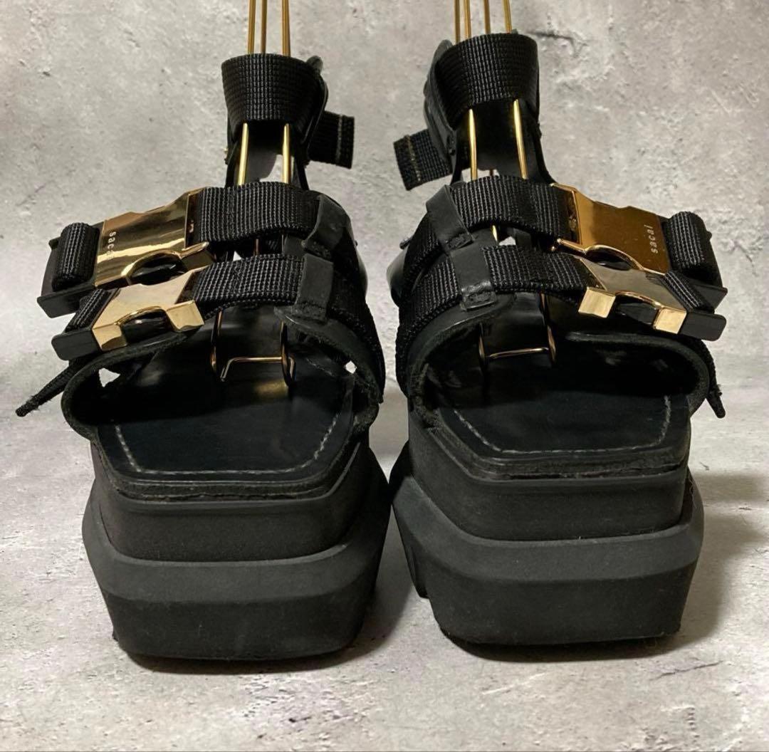 sacai　サカイ （39） プラットフォーム　厚底サンダル　20SS　即購入可