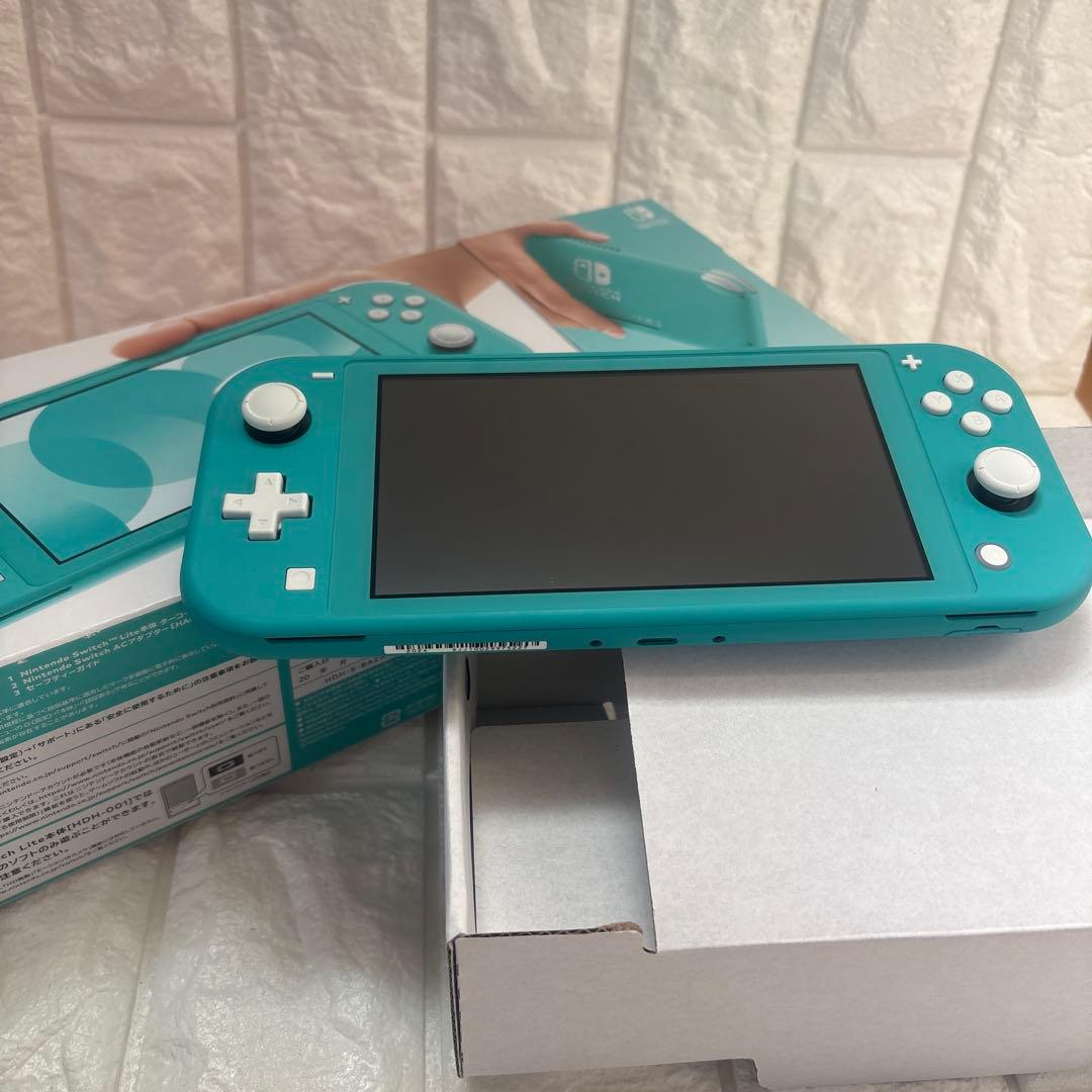 【超美品】Nintendo Switch Lite ターコイズ即発送　3