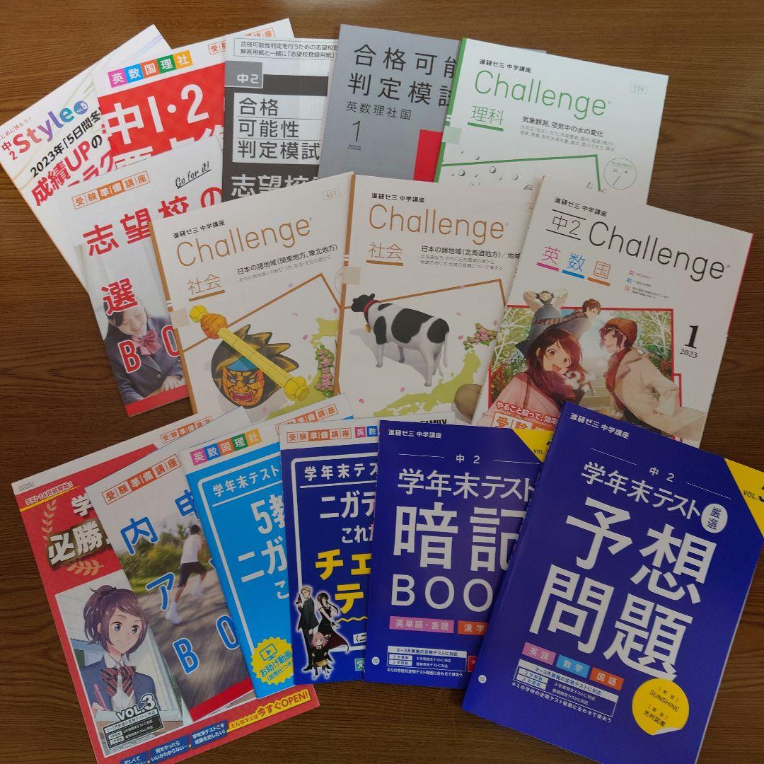 進研ゼミ　中2講座