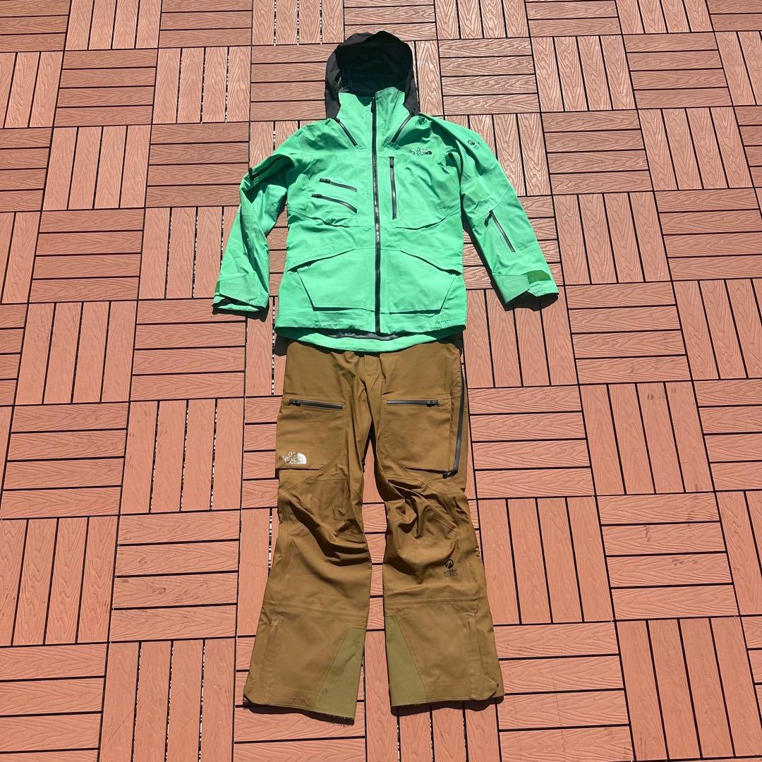 The North Face スキーウェアセット　メンズ ジャケット　ビブパンツ