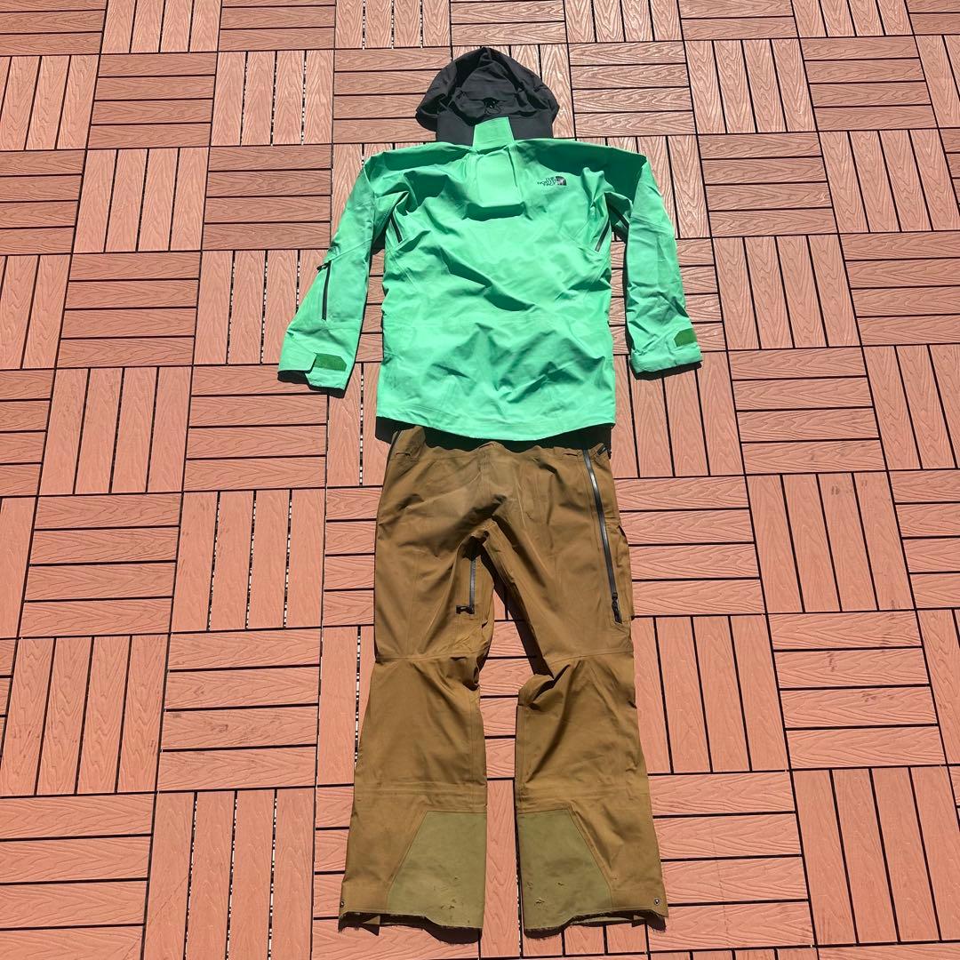 The North Face スキーウェアセット　メンズ ジャケット　ビブパンツ