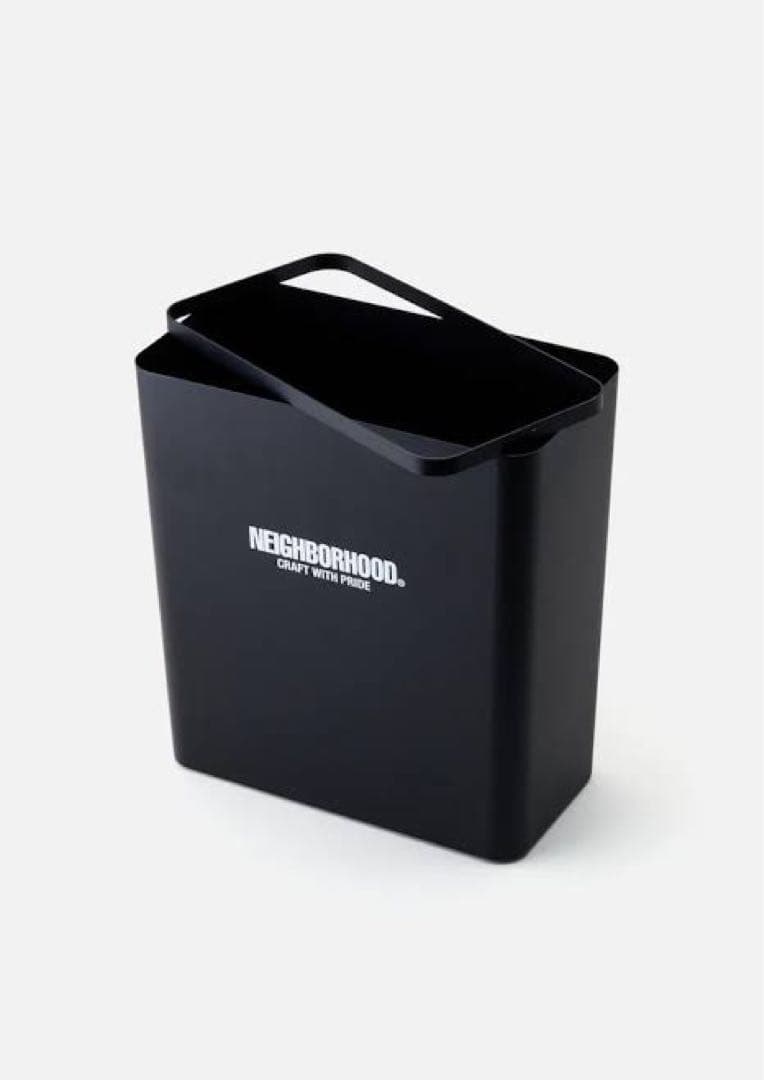 跋*ン様 NEIGHBORHOOD LOGO TRASH CAN 訳あり