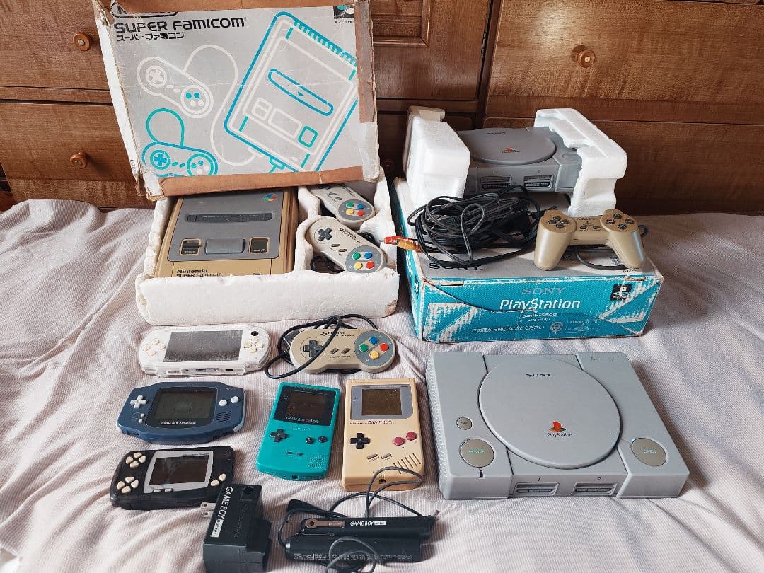 ゲーム機セット プレステ・スーファミ・ゲームボーイ・アドバンス等