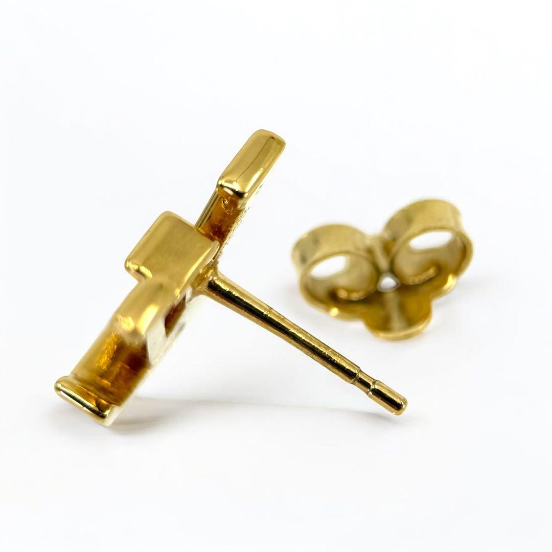 【美品】ヴィトン M00610 ピアス　LV アイコニック 片耳