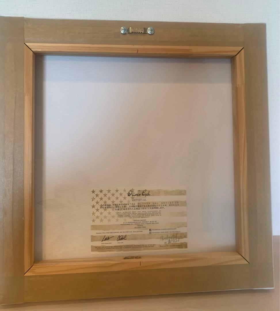 オリバーガル　キャンバスアート　ジミーチュウ　ガラスの靴