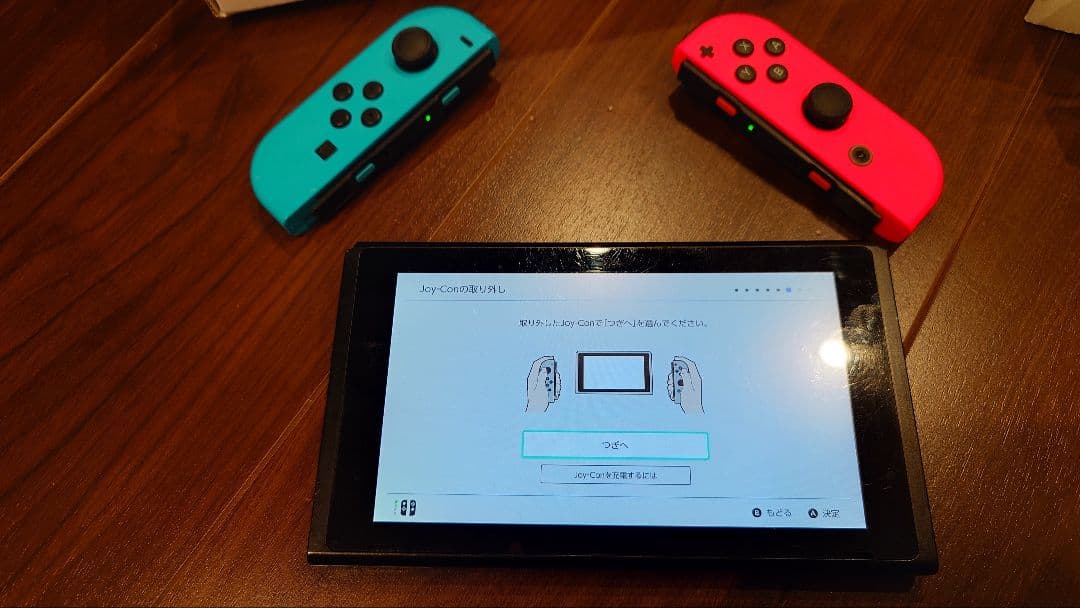 Nintendo Switch ネオンブルー/ネオンレッド ジャンク扱い
