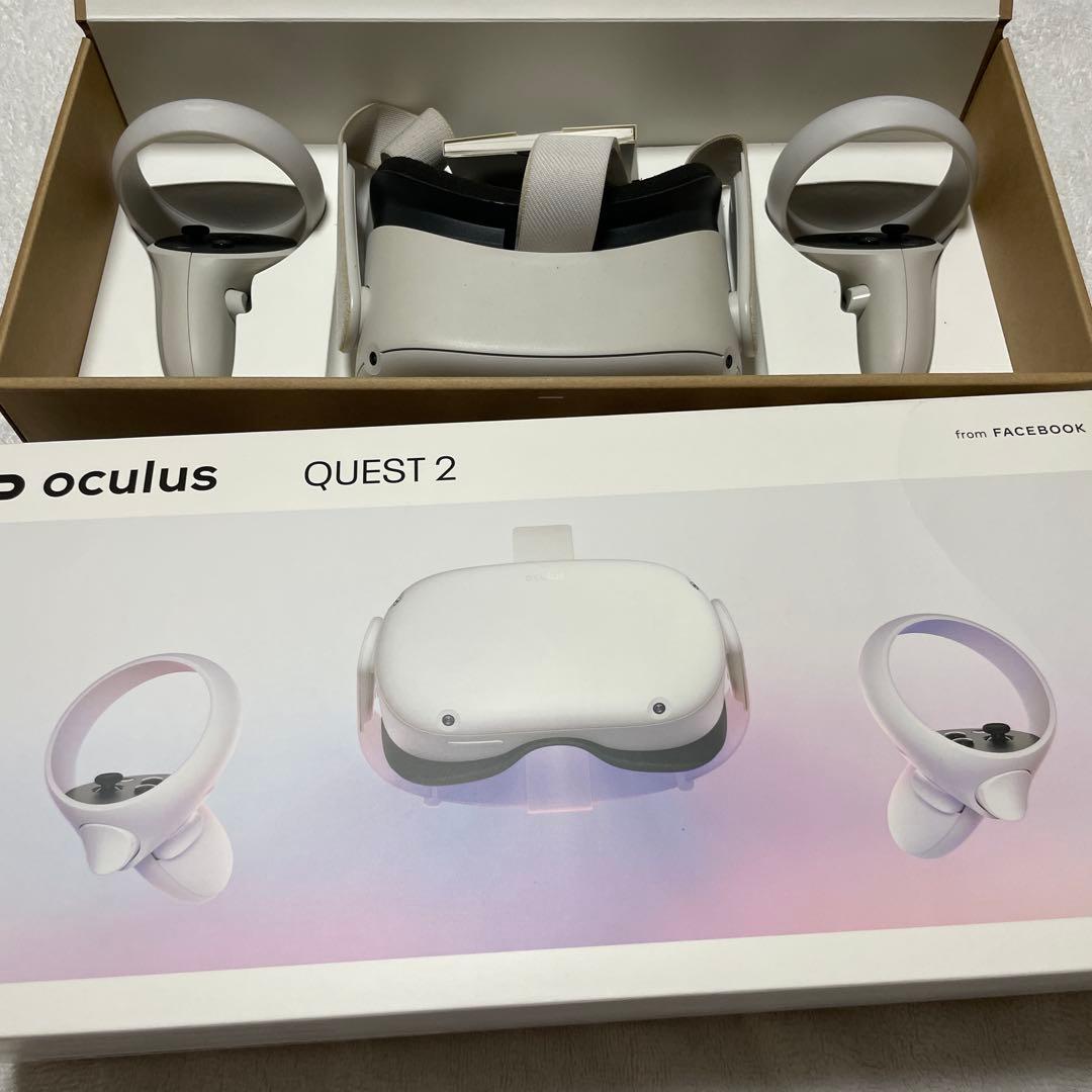  Quest 2 ヘッドセットとコントローラー
