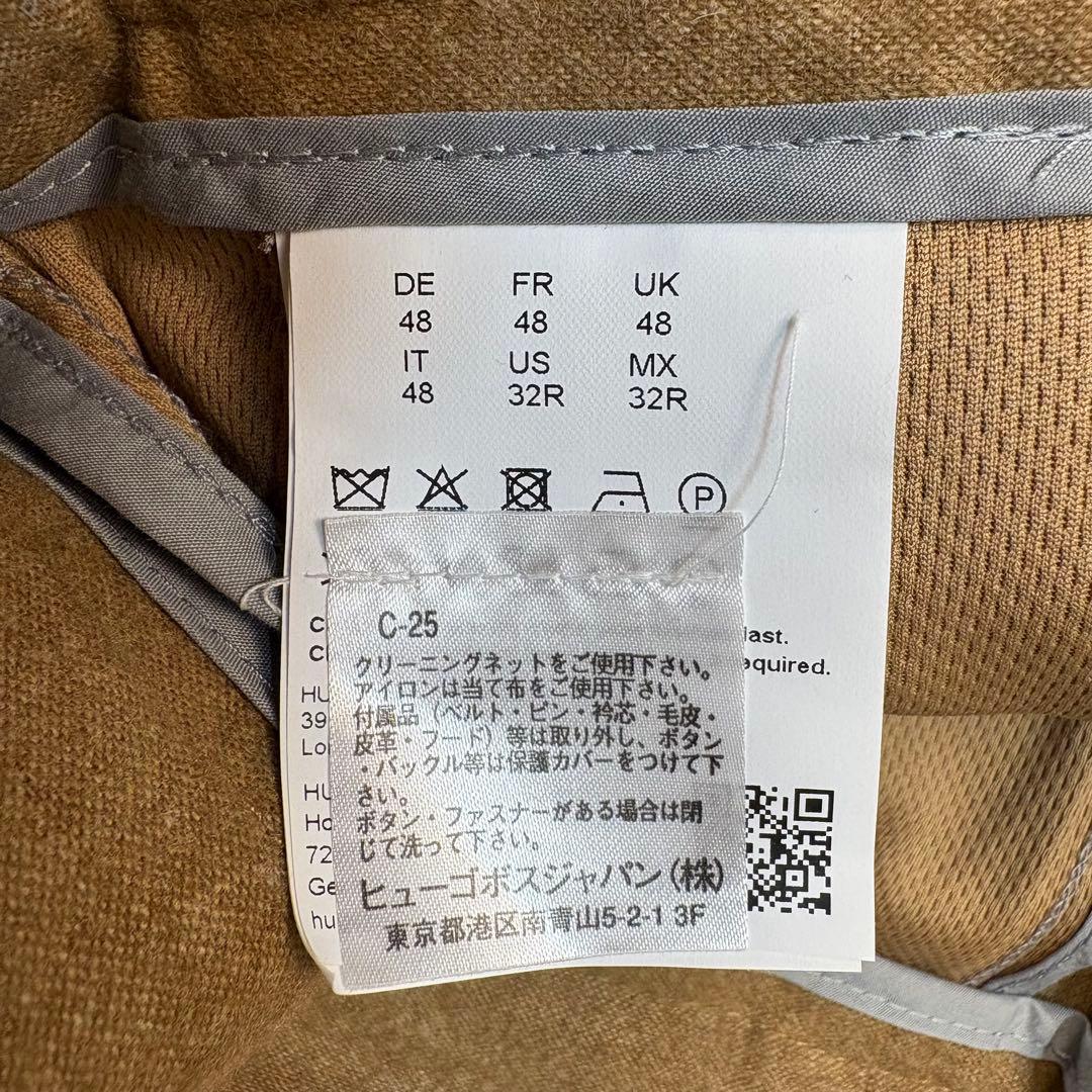 極美品 ヒューゴボス 現行 PERFORMANCE セットアップ スーツ