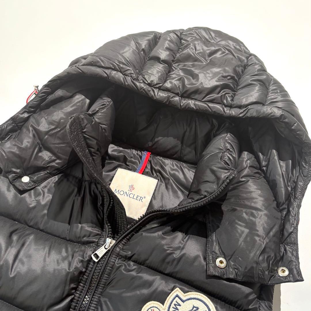 【未使用級】MONCLER ダウンベスト フーディー GERS ブラック 3