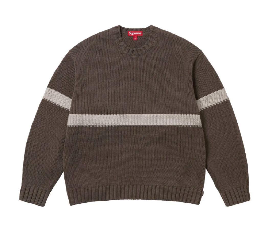 Supreme Tonal Applique Sweater 試着のみ 美品 M