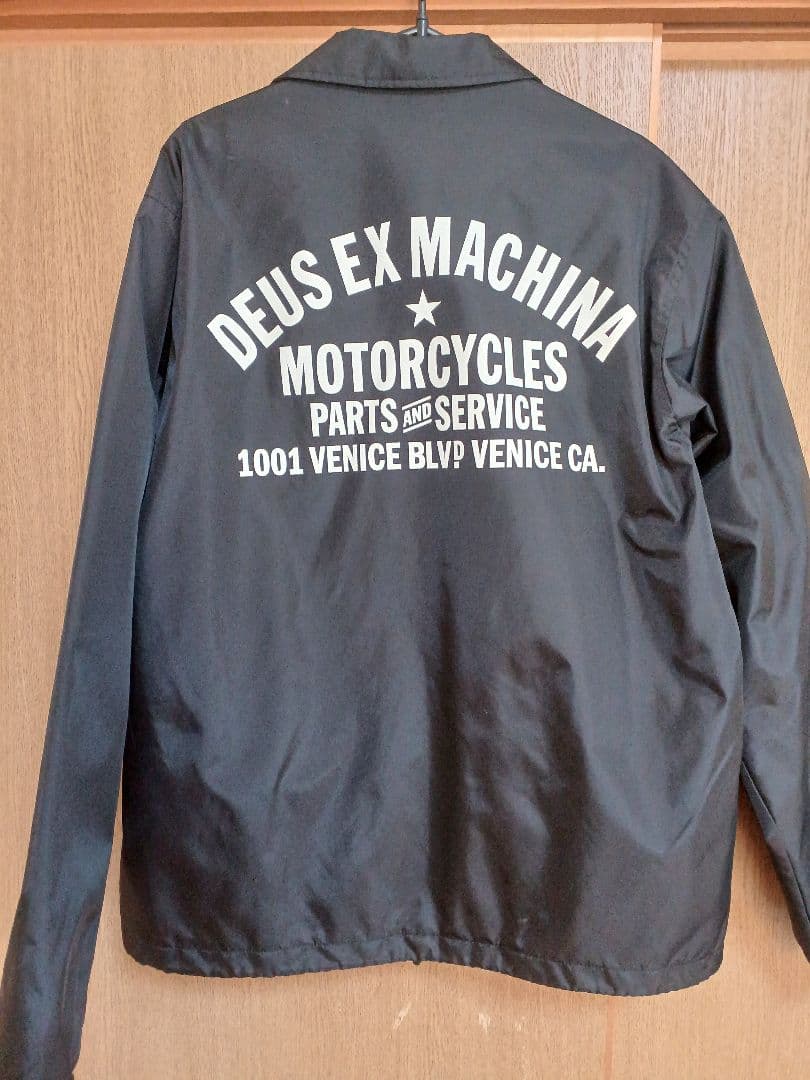 DEUS EX MACHINA デウスエクスマキナ コーチジャケット　ブラック