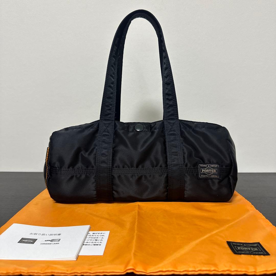PORTER タンカー　ダッフルバッグ　ブラック