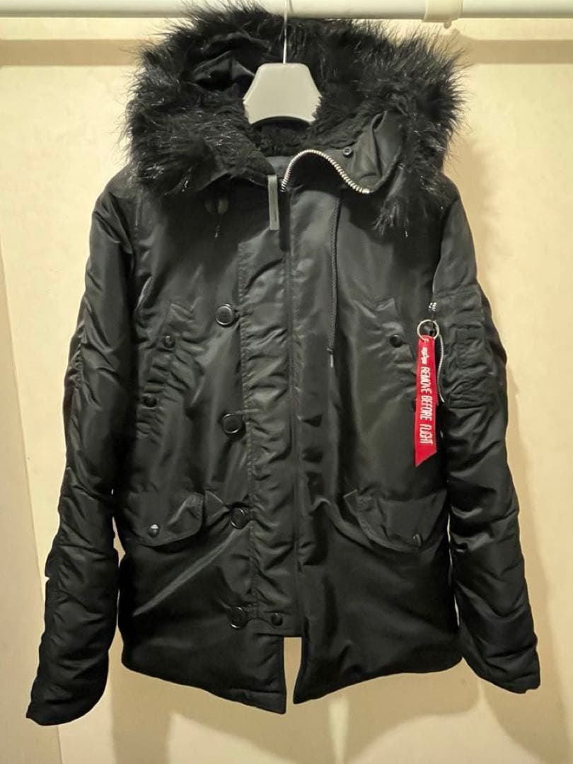 ★全国送料無料★【美品】ALPHA INDUSTRIES N-3B サイズM