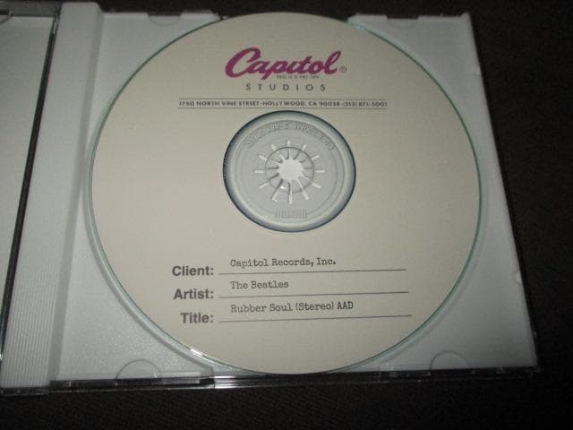 洋楽 Beatles Rubber Soul (RARE!! AAD Master)