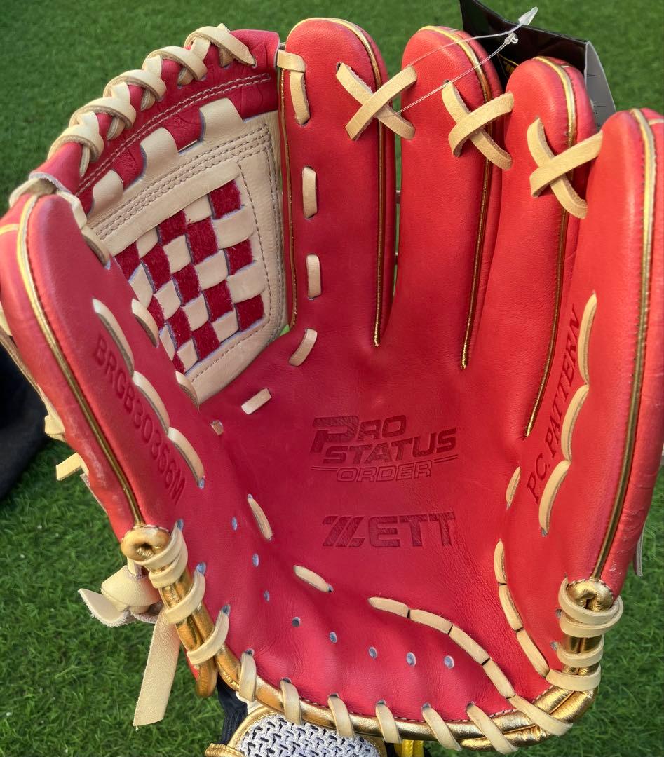 専用袋・ミサンガ付　新品未使用　プロステイタス　母の日限定　源田モデル　ZETT