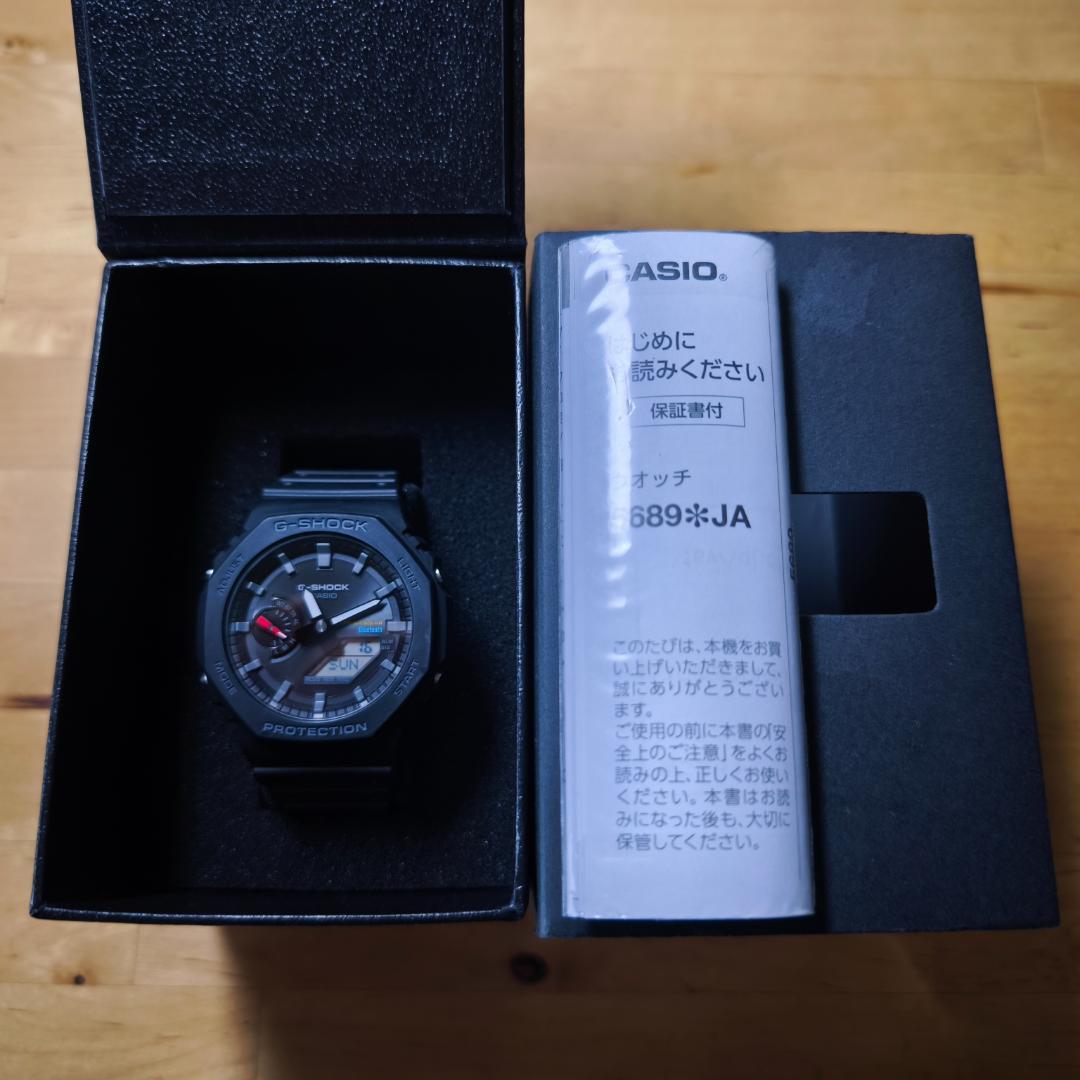 CASIO G-SHOCK GA-B2100-1AJF Bluetoothソーラ