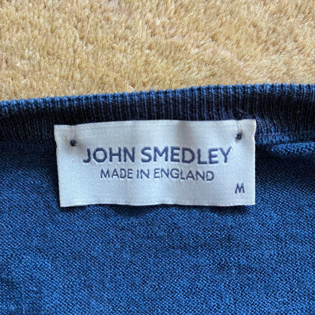 【極美品】 JOHNSMEDLEY ハイゲージ ニット M クルーネック