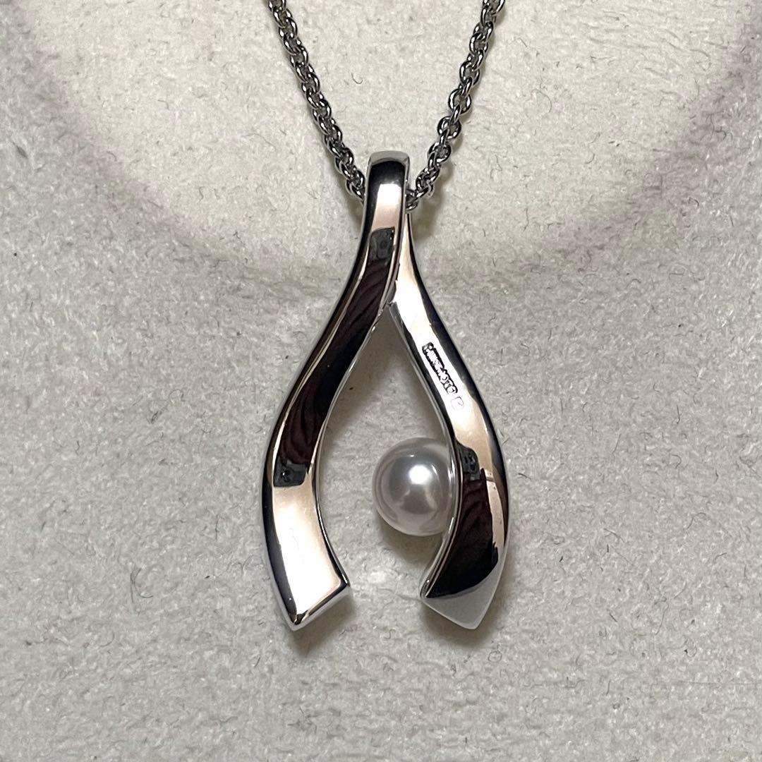 【ミキモト✨美品】 あこや真珠 ネックレス 7.0 ペンダント パール 1ピース