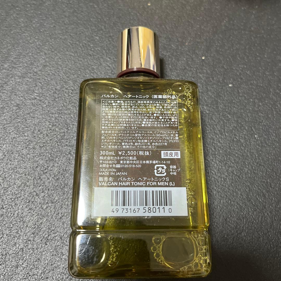 新品未使用 カネボウ バルカン ヘアトニック フォーメン 300ml