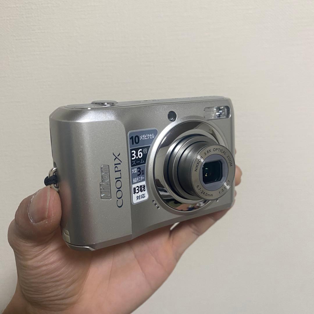 Nikon COOLPIX L20 動作確認済み CCDコンデジ単3電池対応