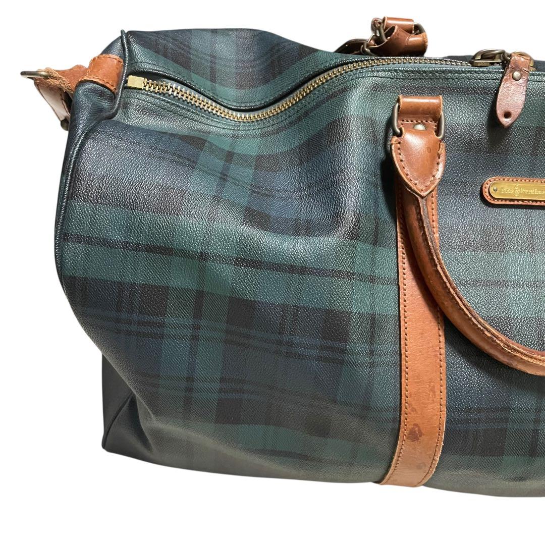 Ralph Lauren ポロラルフローレン ボストンバック ブラックウォッチ