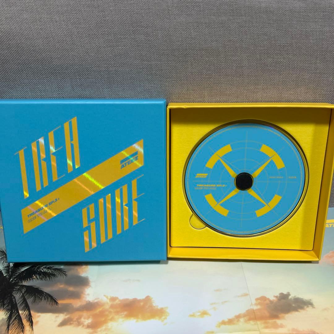 ATEEZ TREASURE EP.3 One To All ユノ トレカ