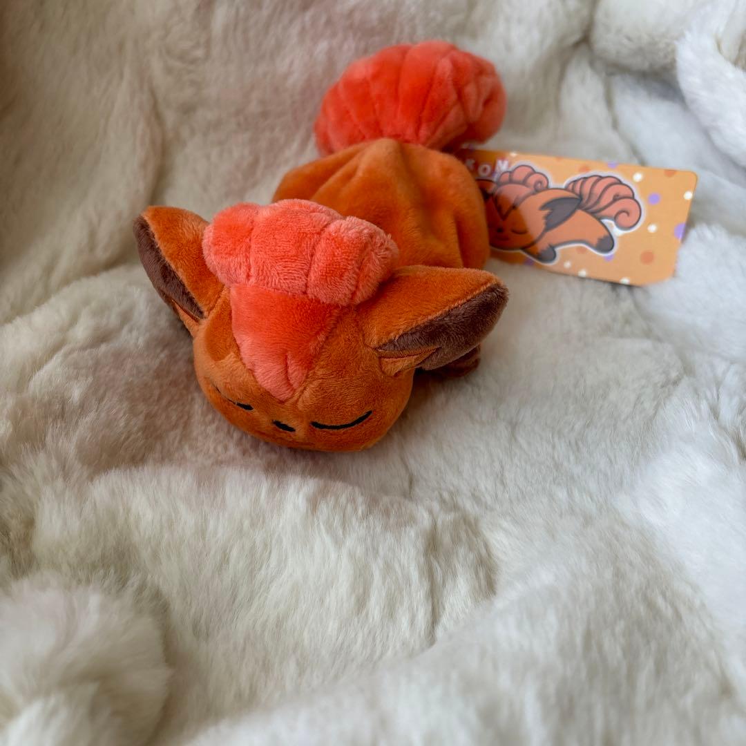 ポケモンセンター　ロコン　くったりぬいぐるみ　おねむりver