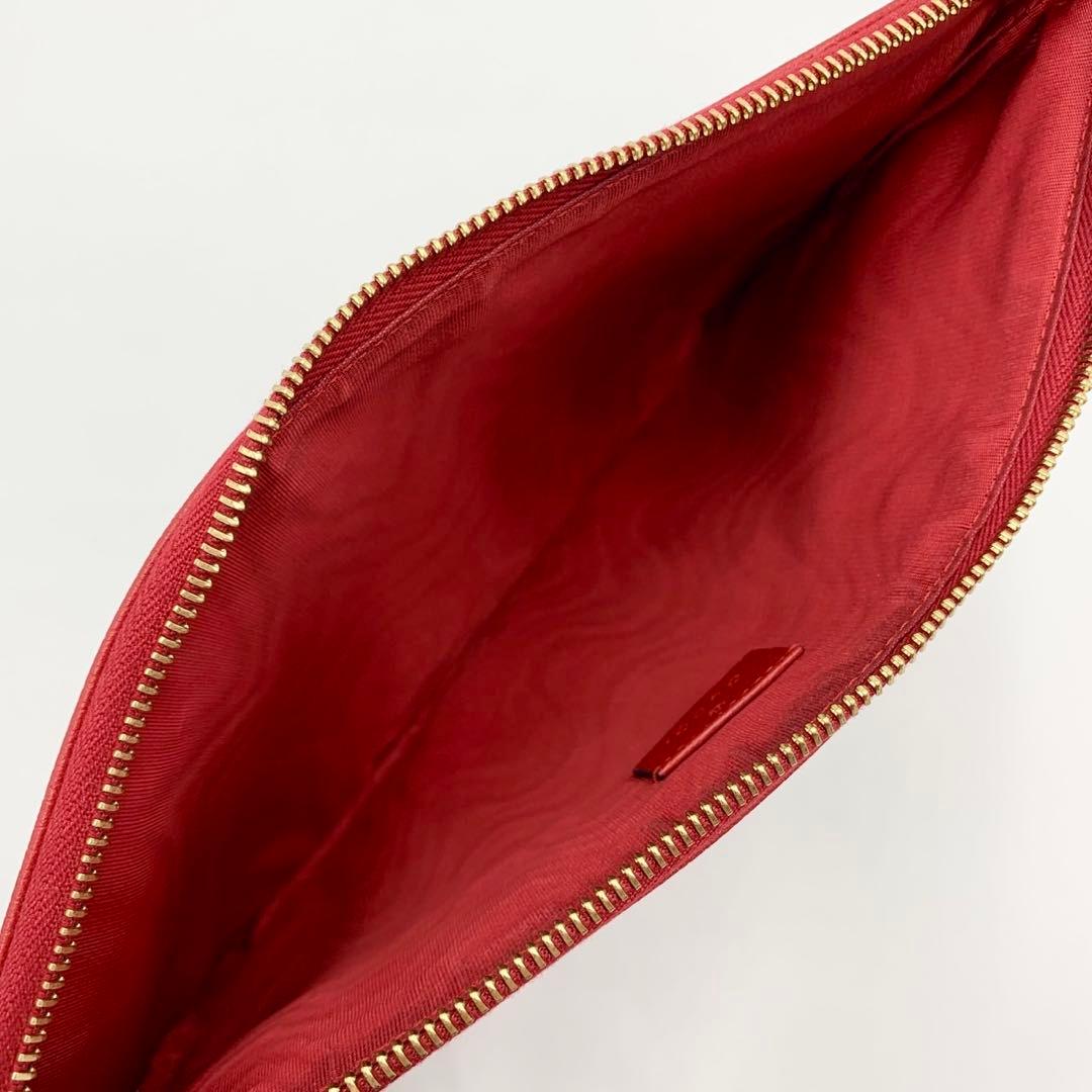 美品 GUCCI グッチ GGロゴ クラッチバッグ バイアデラ シルヴィ