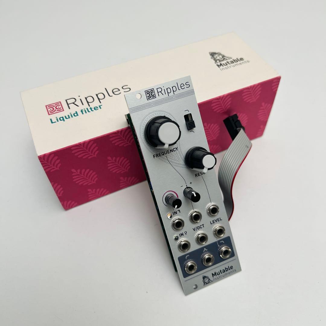Mutable Instruments Ripples モジュラーシンセ