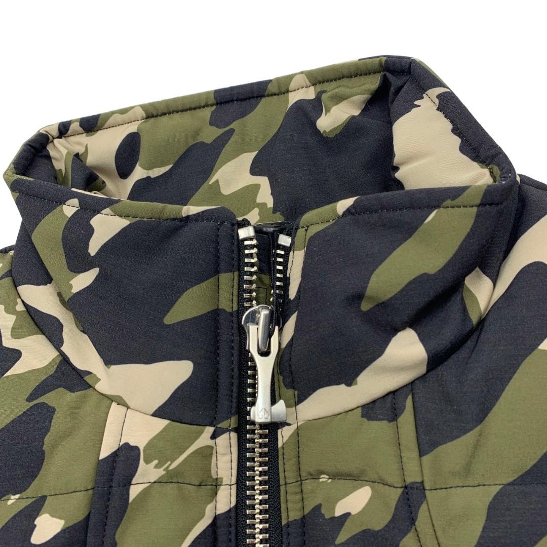 新品◆ムースナックルズ◆ダウンベスト◆カモフラージュ柄◆迷彩柄◆カモ柄