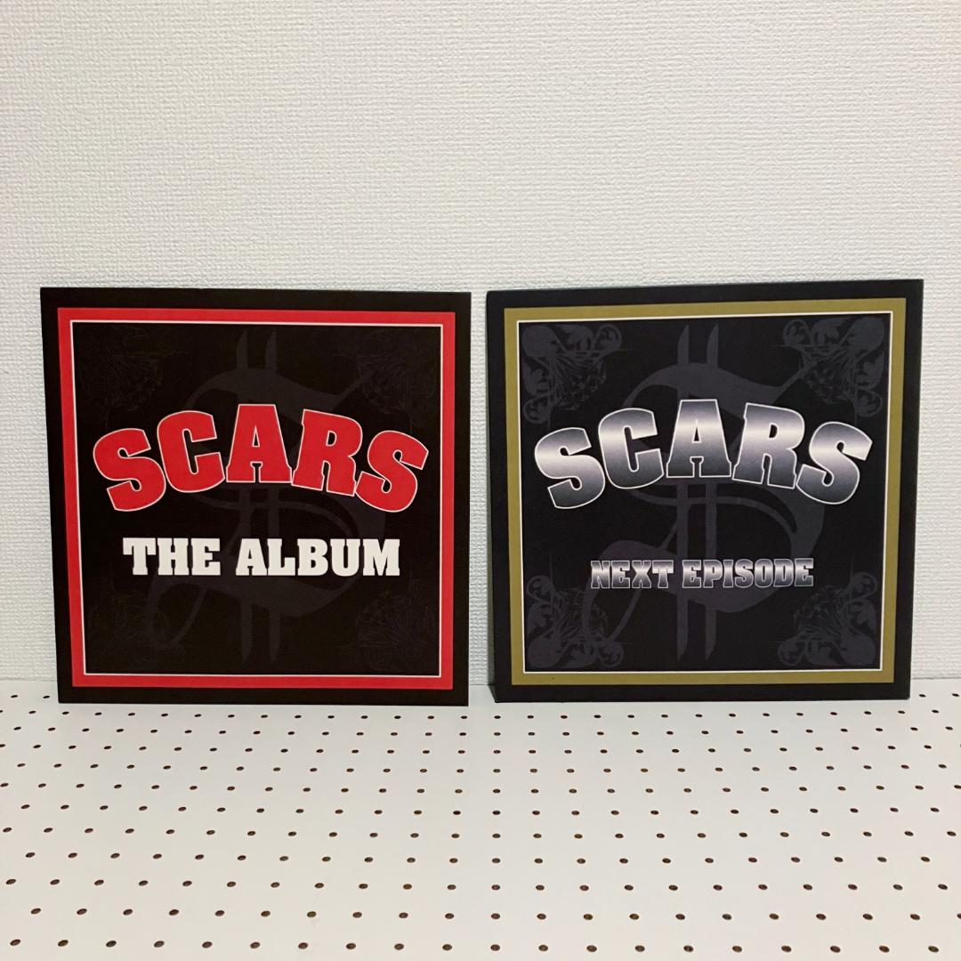 SCARS「THE ALBUM」「NEXT EPISODE」LP セット販売